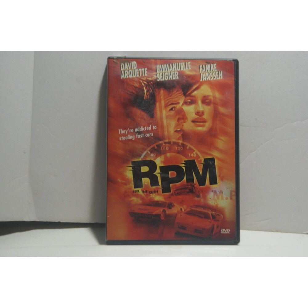 RPM DVD Movie David Arquette Action Hot Cars